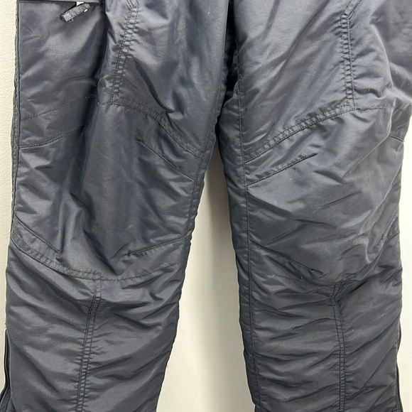 L.L. Bean Snow Pants Black Waterproof Warm Insulated Unisex Kids Size 14 Winter - Picture 4 of 12